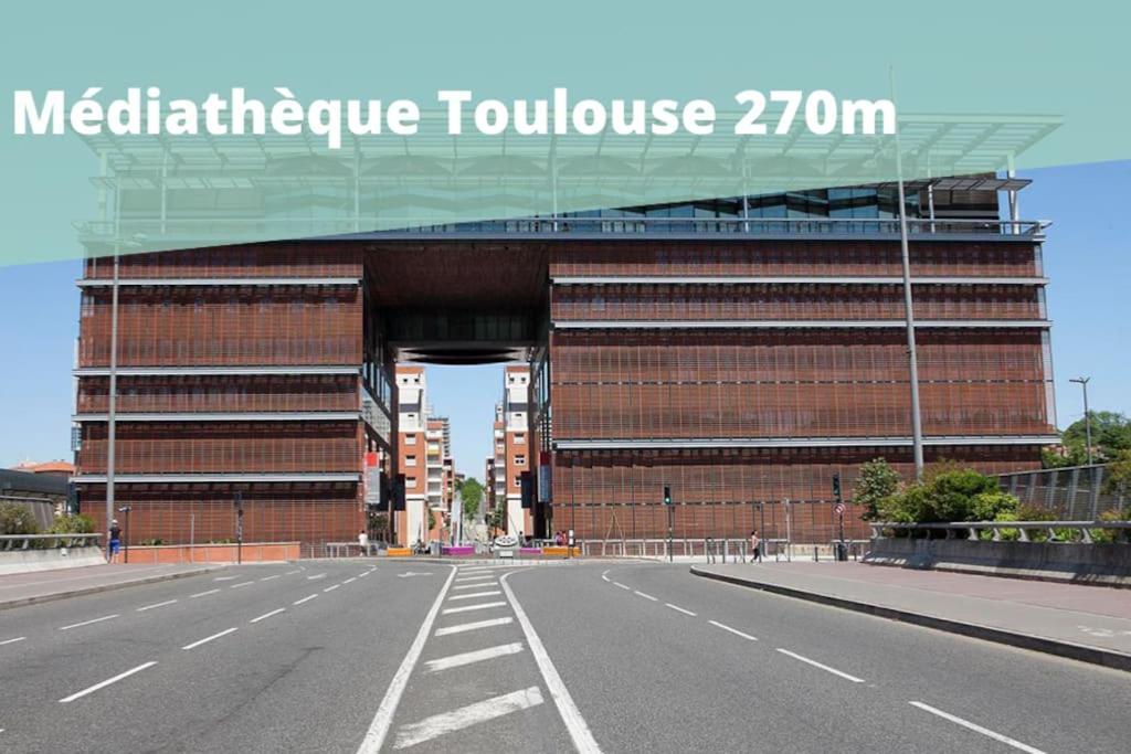 2 Chambres - Proche Gare Sncf Avec Parking Toulouse Exterior foto